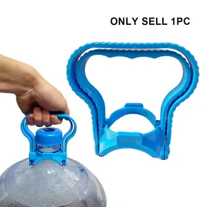 1 Pack Ergonomic Water Jug Grip,5 Gallon Water Jug Handle,Ergonomic,Heavy Duty,Anti-Slip,Energy Saving,Water Bottle Carrier Lifter,Easy Carry Water Jug,Saving Effort Water Bottle Handle,Home/Office/Factory Use