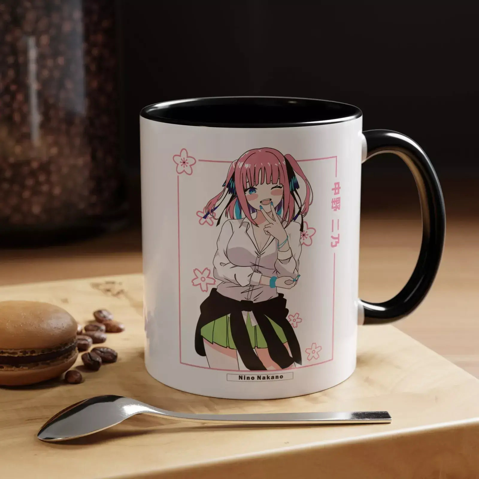 Anime Waifu Mug, Manga Coffee Cup, Otaku Gift Idea, Cute Japanese Anime Design, Aesthetic Drinkware, Perfect For Anime Fans, 11oz And 15oz Ceramic Cup