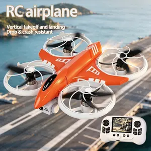 LED Light Stunt RC Quadcopter, Beginner-Friendly Drone Toy, Durable Remote Control Airplane, Perfect for Outdoor Entertainment and Gifting