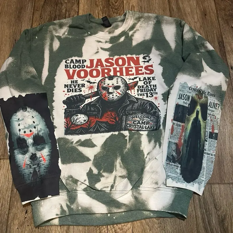 Crewneck sweater camp Crystal lake