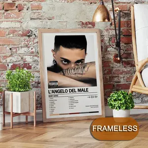 Baby Gang Poster Music Album Modern Art 2D Poster, Suitable For Bedroom Living Room Decor. Vibrant Colors, Clear Images Ideal For Home Office Decor.