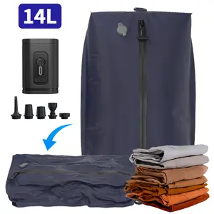 1 Professional Vacuum Compression Bag for Luggage with Portable Electric Pump, Reusable One-Way Valve - Space-Saving Travel Seal Bags for Suitcases, Backpacks & Carry-Ons, Perfect for Short Trips & Business Trips