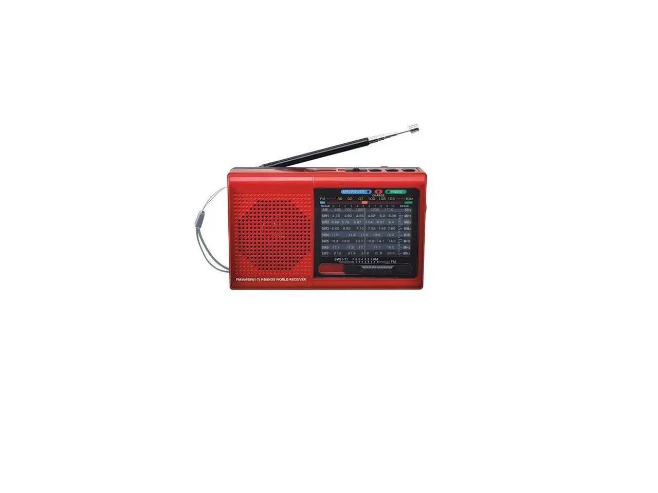 9 BAND BT/USB/SD RDIO RED 9 BAND BT/USB/SD RDIO RED