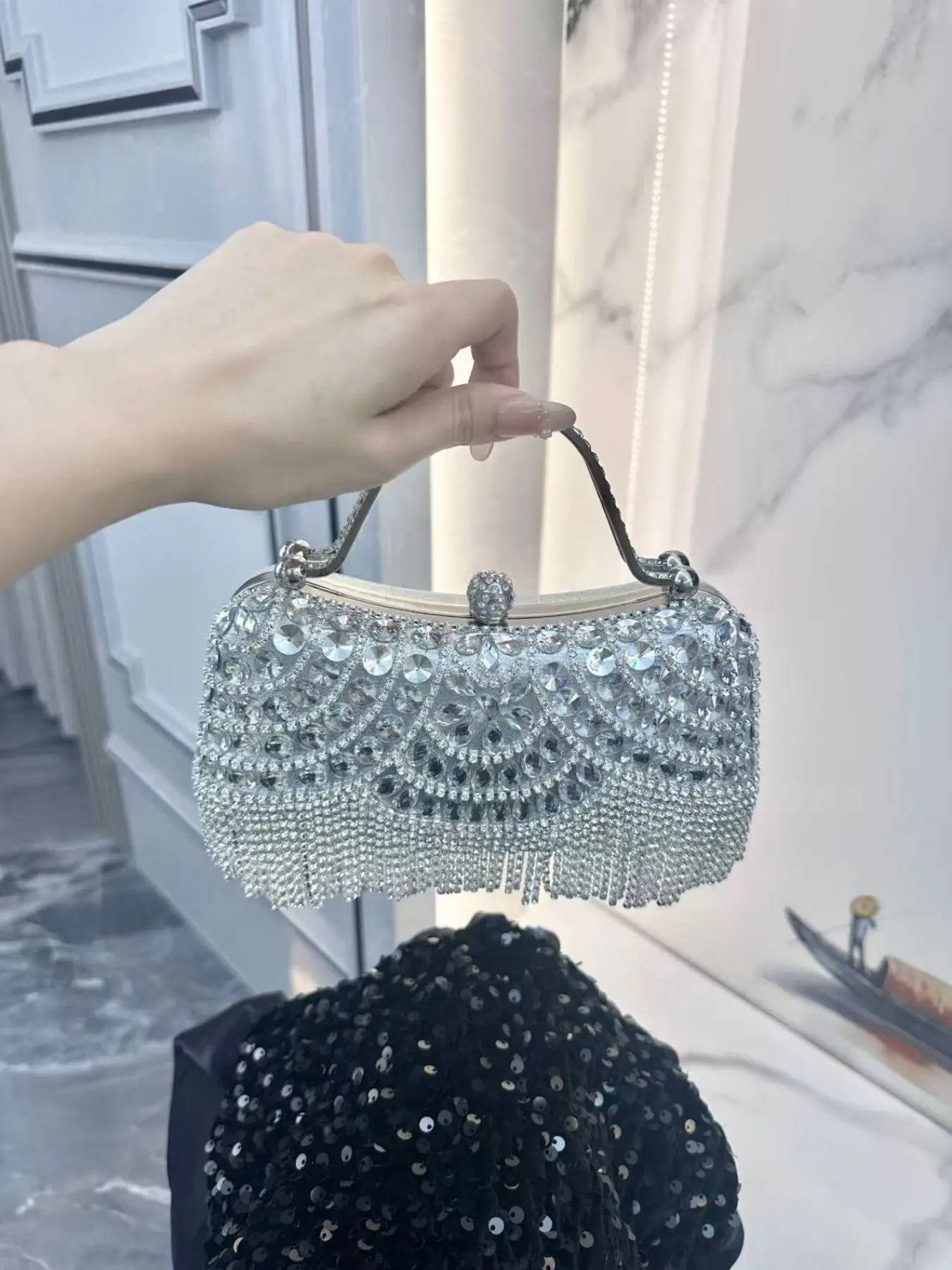 Brick-Inspired Handbag, Unique Brick-Shaped Clutch, Geometric Design Wallet, Ladies' Bag, Structured Purse, Statement Clutch Bag, Elegant Bags