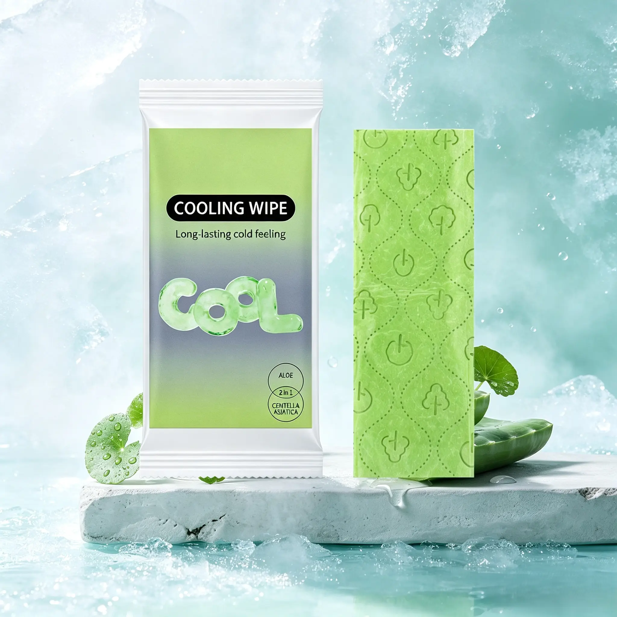 20Pcs Cooling Towels and XL Menthol Cooling Wipes, Long Lasting Cool Sensation for Summer Heat, Outdoor Activities, Long Driving, Beach, Game Day, Portable Hot Weather Relief Summer Supplies