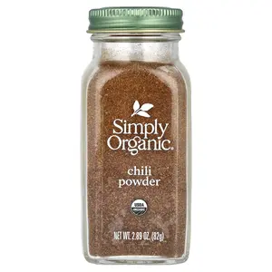 Simply Organic Chili Powder, 2.89 oz (82 g) Simply Organic Chili Powder, 2.89 oz (82 g)