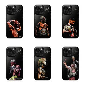 UFC Fighters Collection Signature The Championship Fight Night phone Cases For iPhone 12,13,14,15,16,17Promax Pro Plus,durable phone case,It's a great gift for a good friend,for holidays