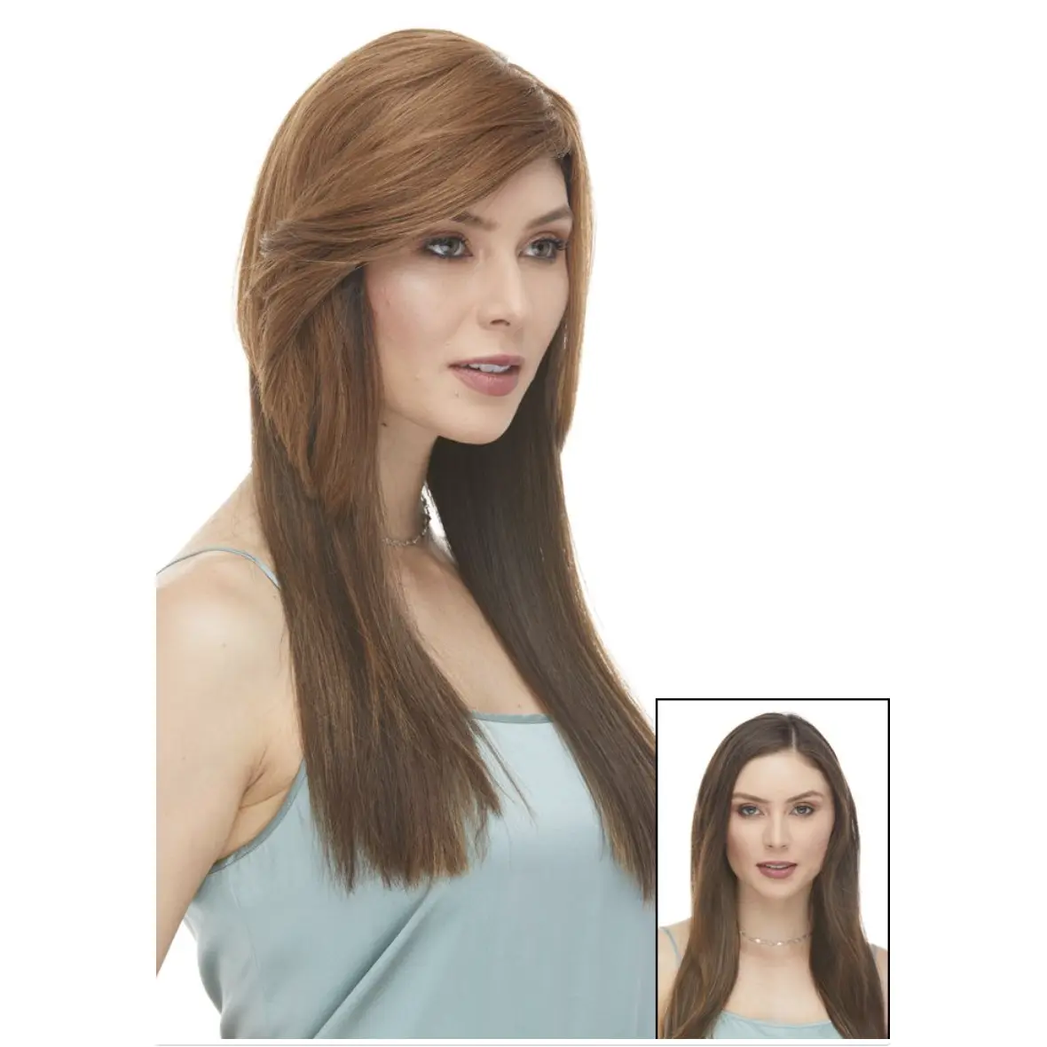 The One Clip-in Human Hair Topper HP 500N