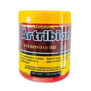 Arribion  Gel Vitaminado 125g - Natural Formula for Pain Relief & Muscle Support -Solution for Bathroom & Fitness
