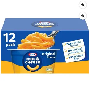 Original Macaroni and Cheese Easy Microwavable Dinner, 2.05 oz., 12 pk.