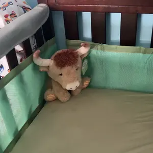 Baby Bed Safety Rail - Protects Hands & Legs, Fits 3 or 4 Sides Full-Size crib