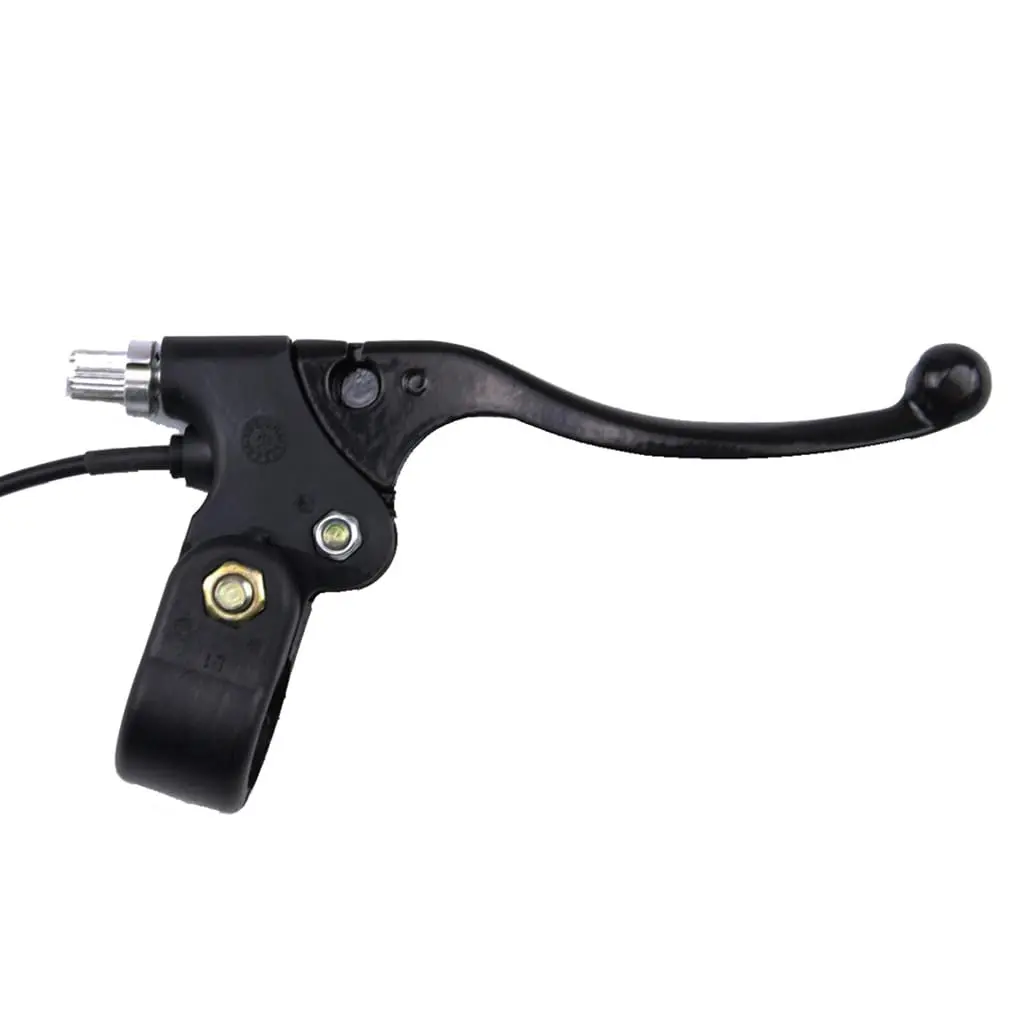 22mm 7/8 Left Handle Brake Lever with Perch and Cable for Electric Dirt Pit Bike Mini Pocket Bike ATV UTV Go Kart Moped Quad Buggy Chopper Scooter Ebike Razor E100 E125 E150 E175 Mobility Powersport