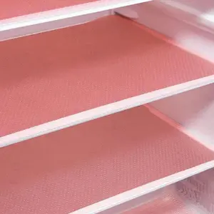 5 Counts Washable & Waterproof Refrigerator Liner Mat, Oilproof Shelf, Freezer & Drawer Protector, Odor-Resistant & Easy-Clean Fridge Mat