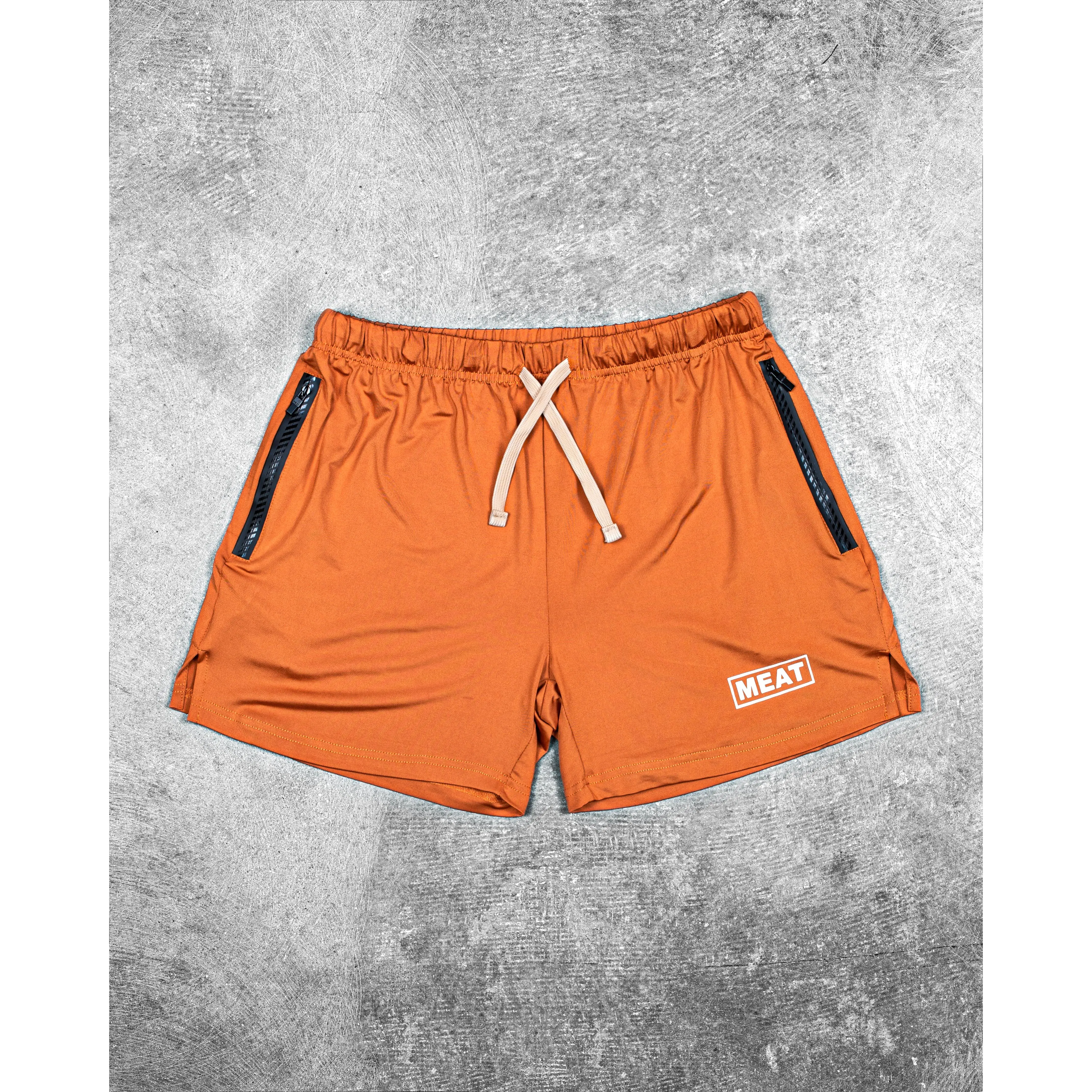 SQUATTING SHORTS – RETRO / AMBER ORANGE SQUATTING SHORTS – RETRO / AMBER ORANGE