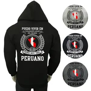 New Peru 100% Peruano Peruvian Patriotic Men's Hoodie Sweatshirt S M L XL