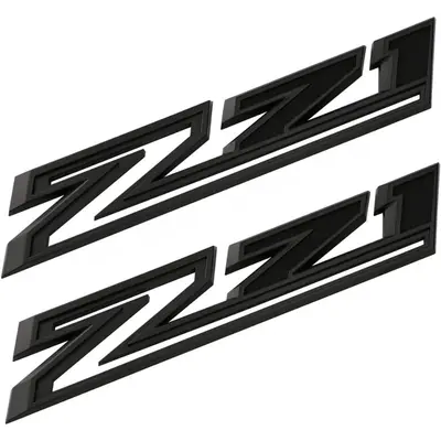 2 Emblemi 3D Per Motore 5.3L Vortec – Badge Nero/rosso Per Z71 – Sostituzione Auto