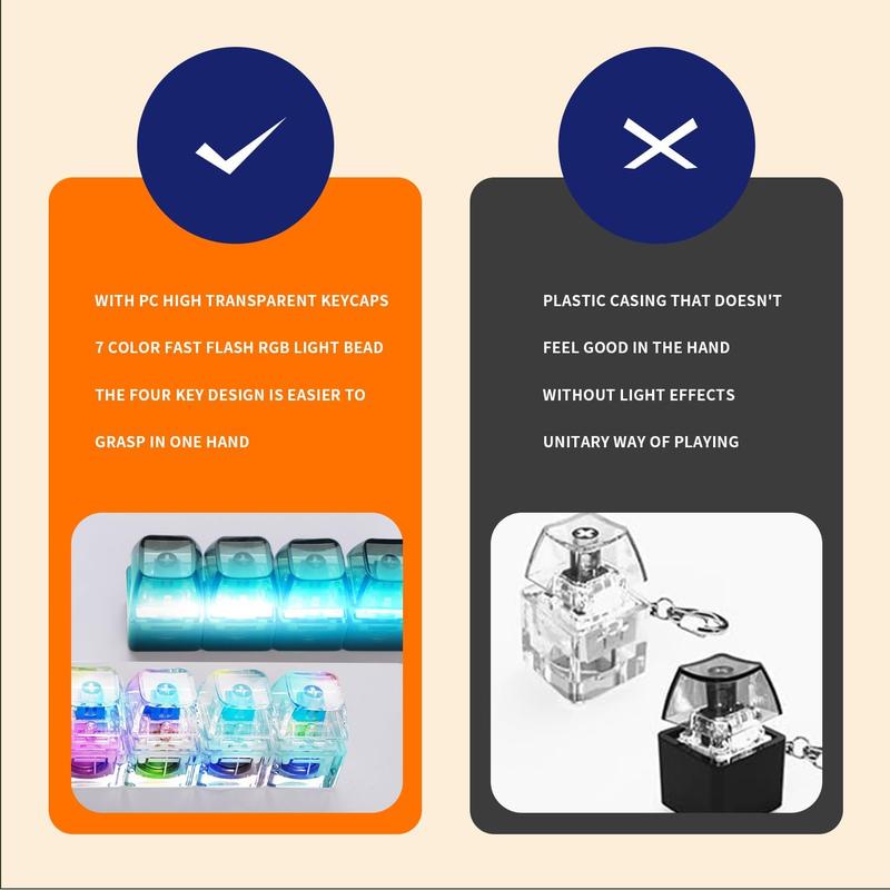 A glowing keyboard that makes you feel relaxed