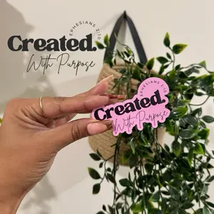 Created with purpose magnet