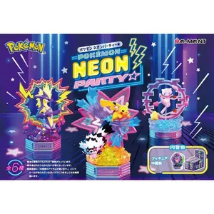 Re-Ment Pokémon NEON PARTY Blind Box - 1 Random Figure