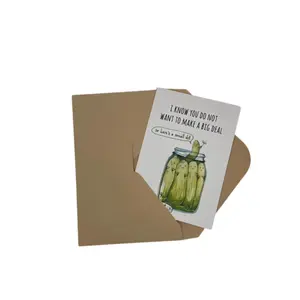Pickles Personalized Greeting Birthday Card With Message for Special Occasions