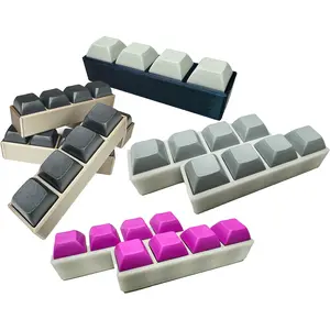 EchoTap4 - Clicky Mechanical Accessory - 4-key - Keychain Lanyard