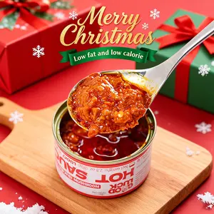 Low-calorie Healthy Salad Mushroom Chili Sauce Mixed Pack – 6 mini cans per box, with a delicious mushroom and soybean flavor. An amazing vegan choice, perfect for family meals and outdoor gatherings!