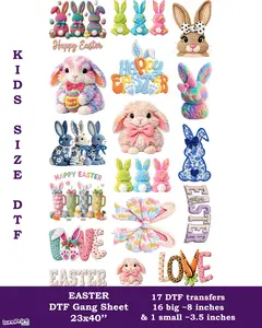 Easter DTF Gang Sheet for Kids