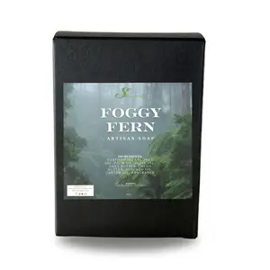 Foggy Fern Luxury Artisan Soap – Shea Butter, Cocoa Butter & Avocado Oil Blend