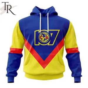 LI.GA MX Club America Retro Design With 107th Anniversary Hoodie