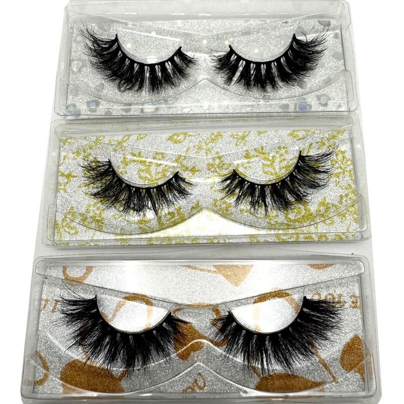 New Eyelash Wholesale 21 Pairs Mixed 3 Styles Faux 3D Mink Lashes Makeup Fluffy Thick False Eyelashes In Bulk Cilios Natural Lashes