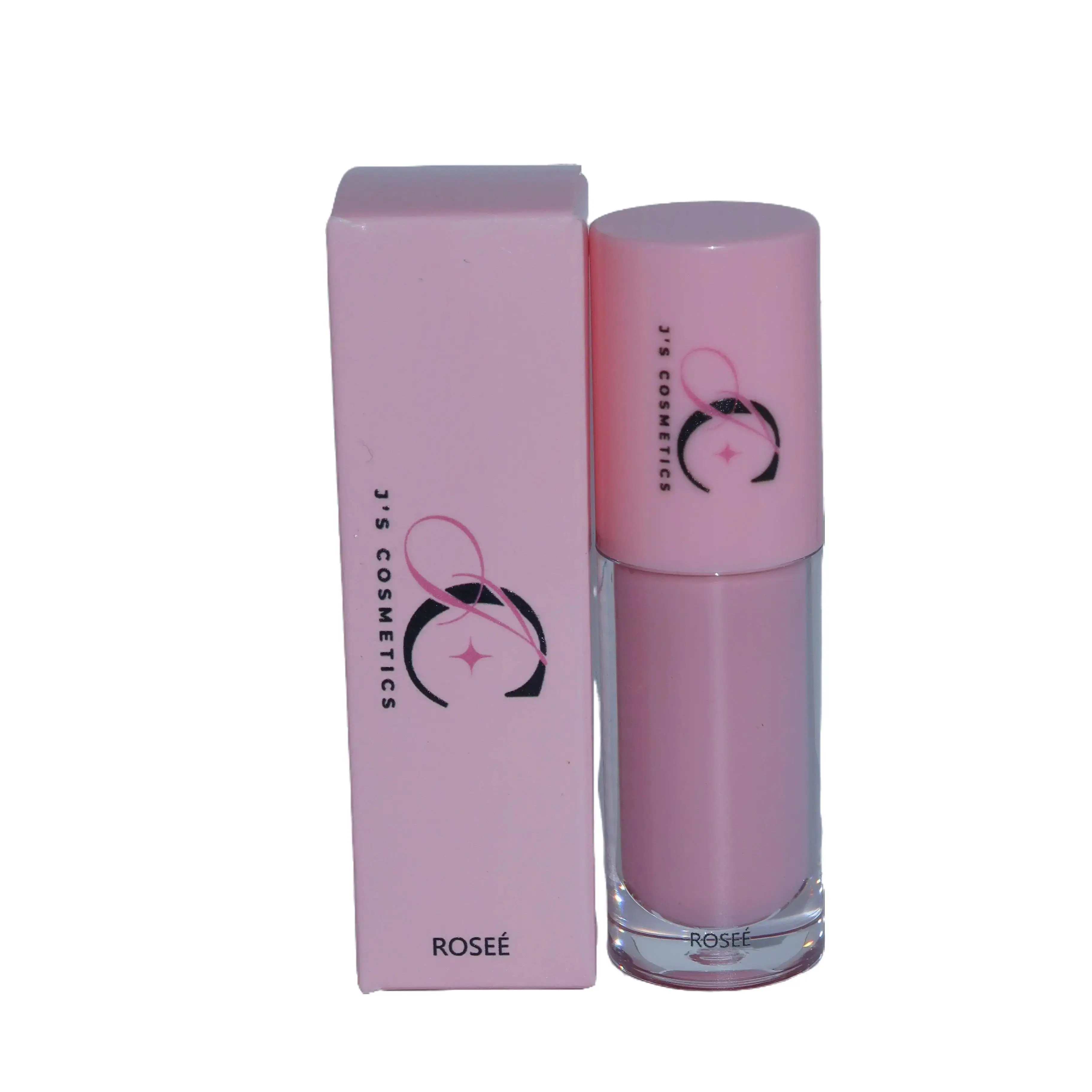 J's Cosmetic Roseé High Shine Lip Gloss - 7 Shades, Long-Lasting Hydration For Non-Sticky Finish