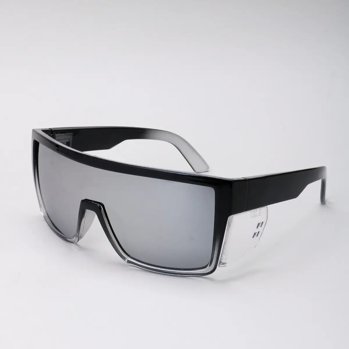 Black framed silver film