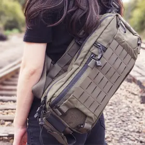 Dmgear Original 421x Crossbody Bag, Magnetic Closure, Multi-Functional Nylon Wargame  Backpack, Tactical Chest Strap, Trendy Dual Shoulder Combo