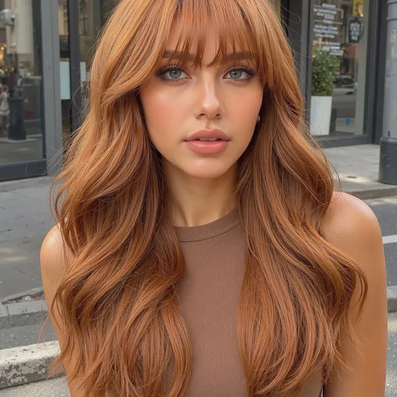 18 Inch High-Quality Wig, Daily Party Cosplay Suitable for All Face Shapes, Medium Length Curly Wigs, Versatile and Attractive, Synthetic Hair, Synthetic Curly Wigs, Synthetic Material Wigs