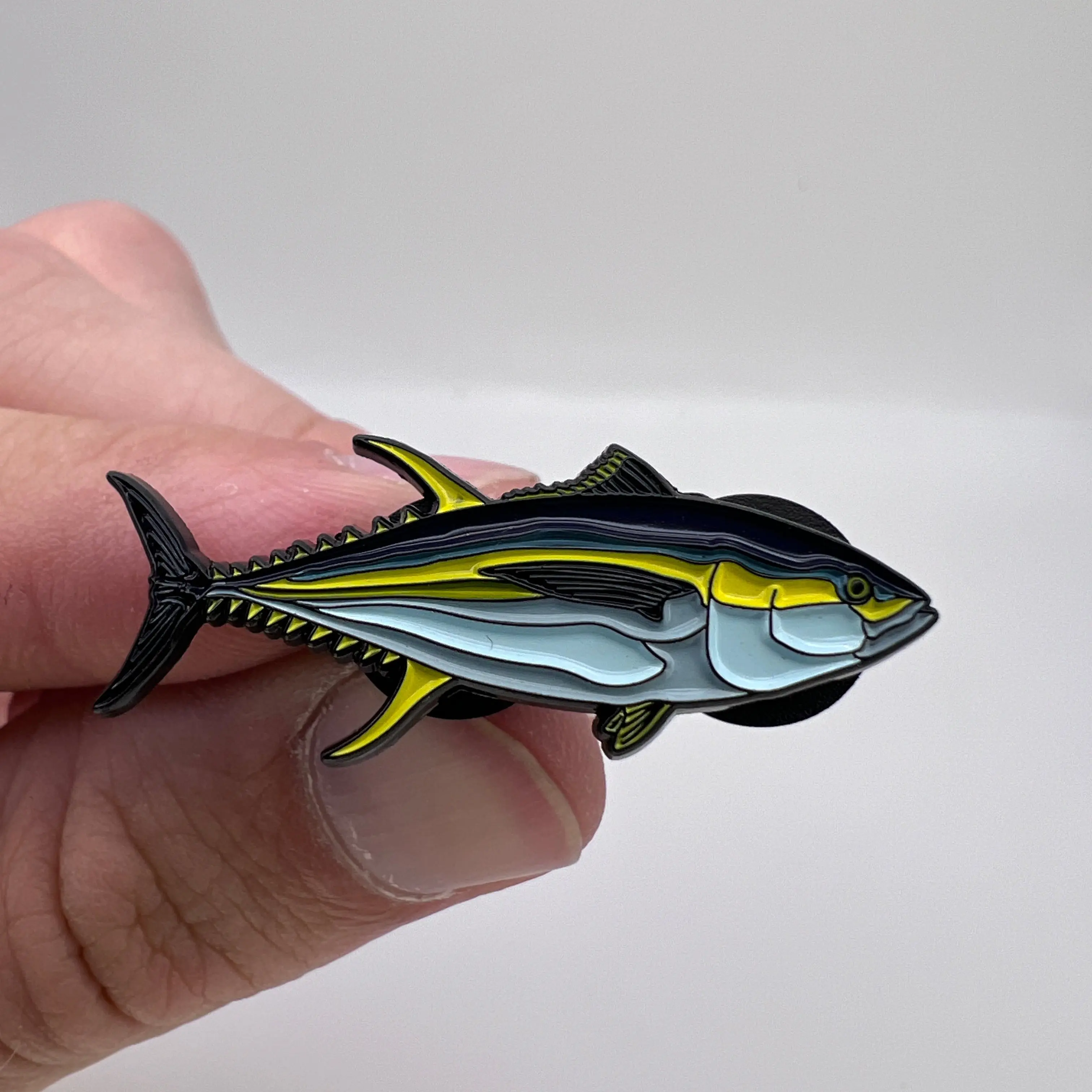 Yellowfin Tuna  - Fish Pin with Gift Box