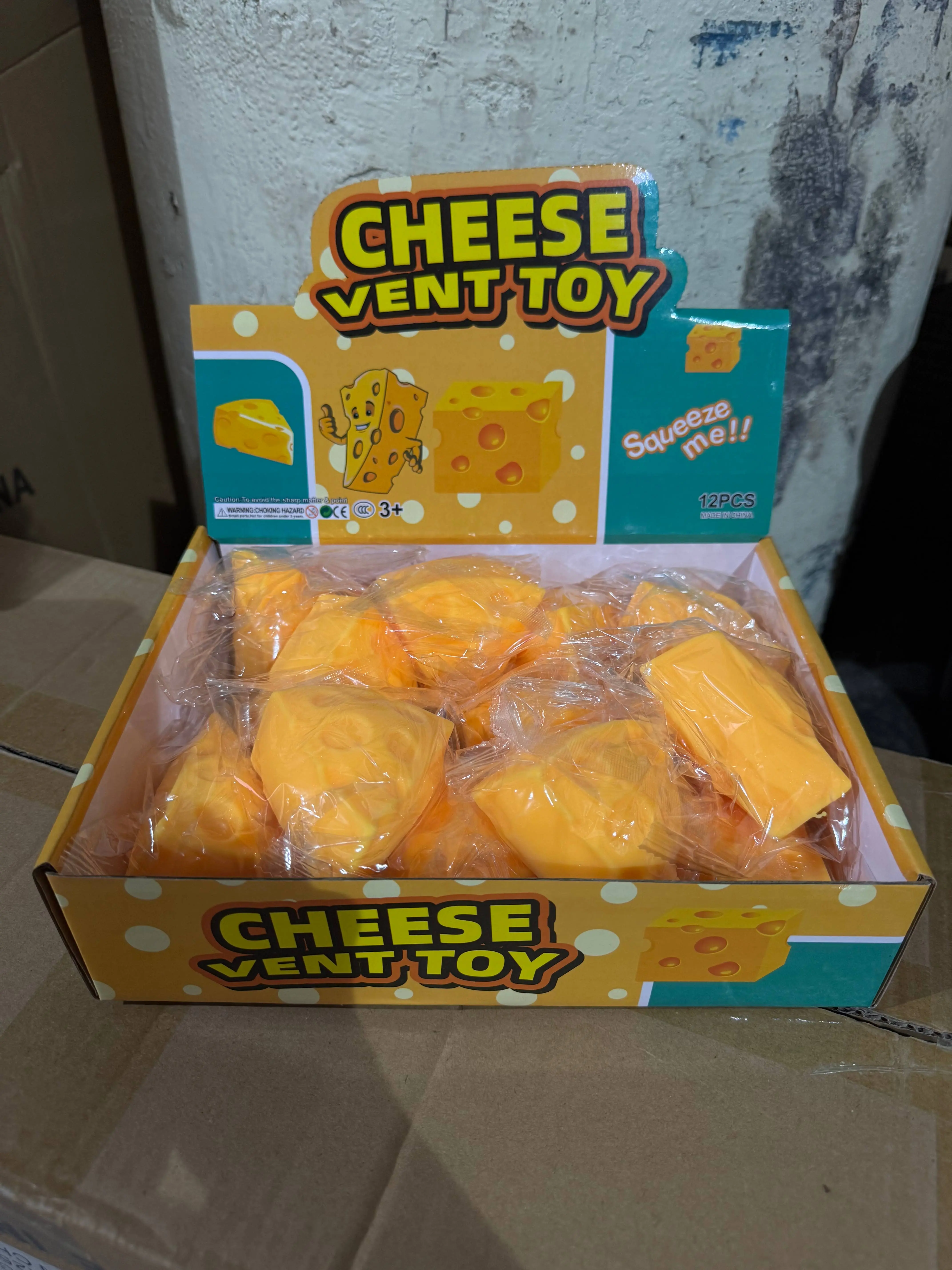 Squishy Triangle Cheese Toy | HOT | Trendy