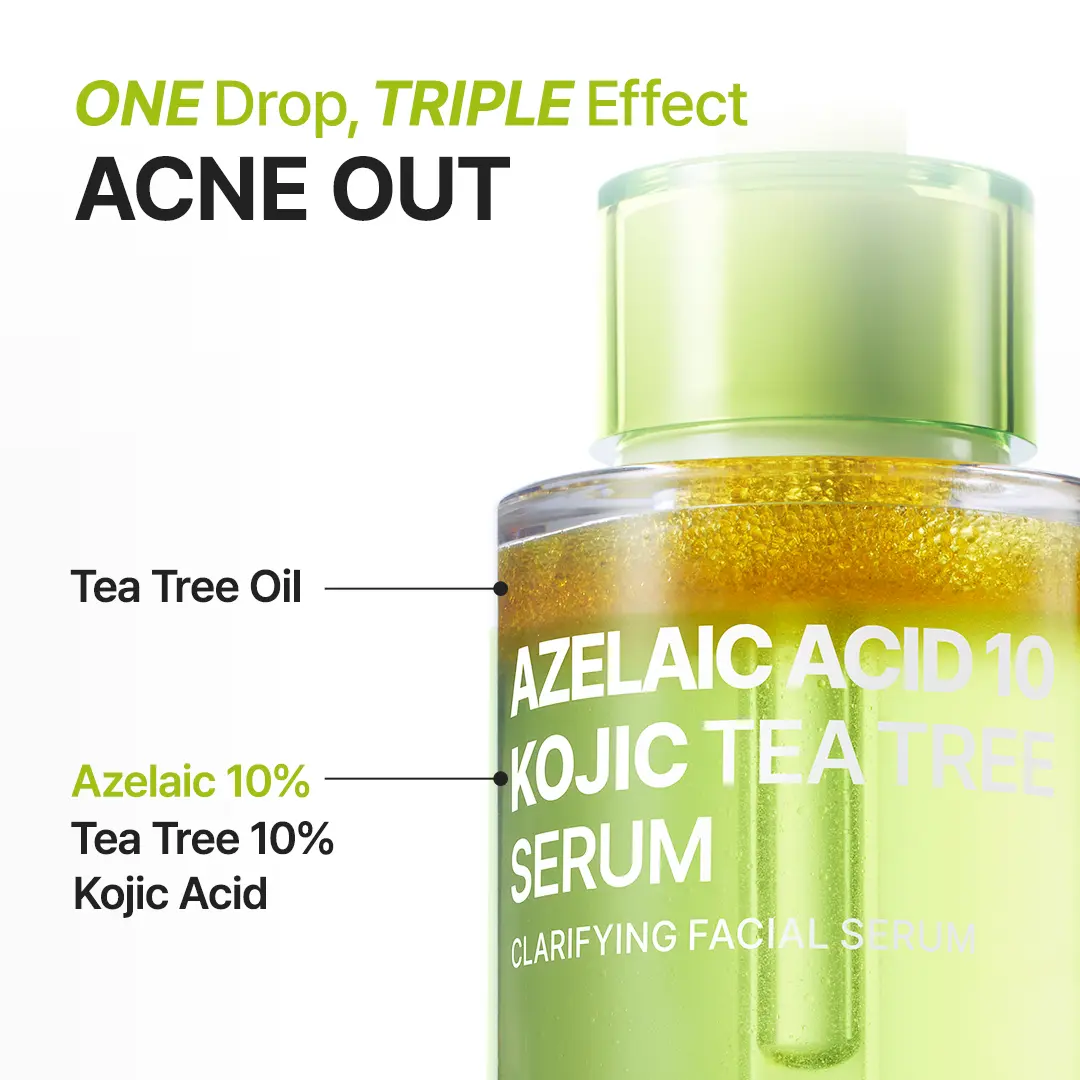 Purito Official] Azelaic Acid 10% + Kojic Acid + Tea Tree Facial