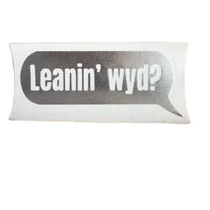 Chrome Leanin wyd Window Decal for Stylish Car Accessories