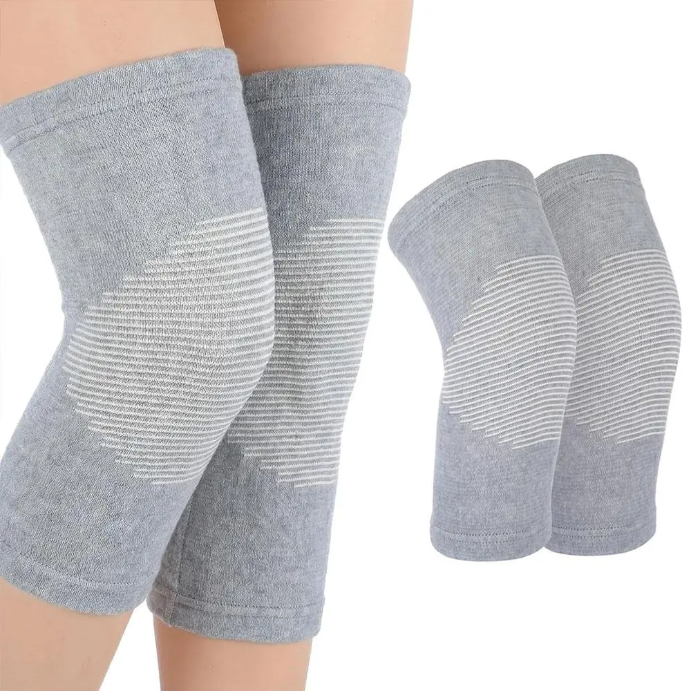 1PCS Knee Sleeve,Breathable Compress Bamboo Knee Sleeves Elastic Warm Knees Brace Relieve Knees Pain Leg Sleeves for Women Men