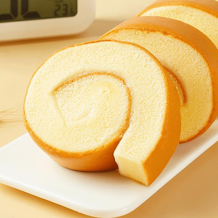 Ranli Swiss Roll Cake 3oz per Pack Creamy Filling No Trans Fat Breakfast Snack Dates Dessert Slice Food 5 Packs