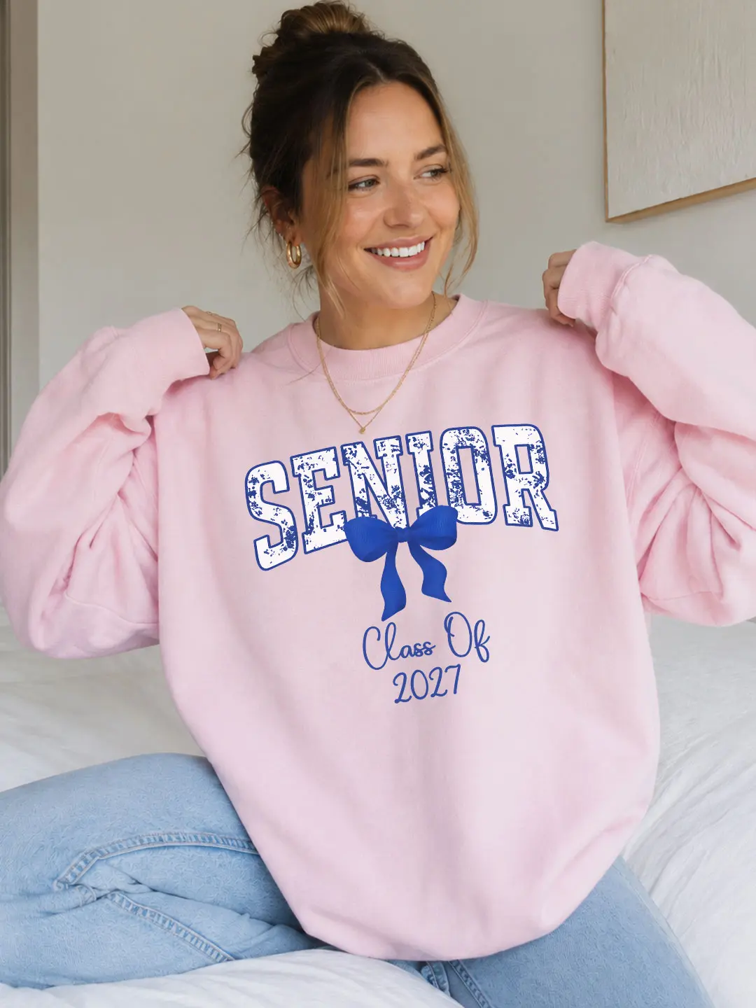 Senior 2027 Sweatshirt, Class of 2027 Graphic, Senior Year Apparel, School Spirit Sweater, Graduation Gift, High School Senior Sweatshirt, Men's & Women's Shirt