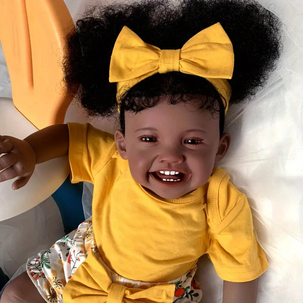 BZDOLL 24inch 60cm Reborn Baby Girl Doll, Dark Brown Newborn Toddler Doll, Rooted Hair Art Doll, Christmas Gift - TikTok Shop BZDOLL 24inch 60cm Reborn Baby Girl Doll, Dark Brown Newborn Toddler Doll, Rooted Hair Art Doll, Christmas Gift - TikTok Shop