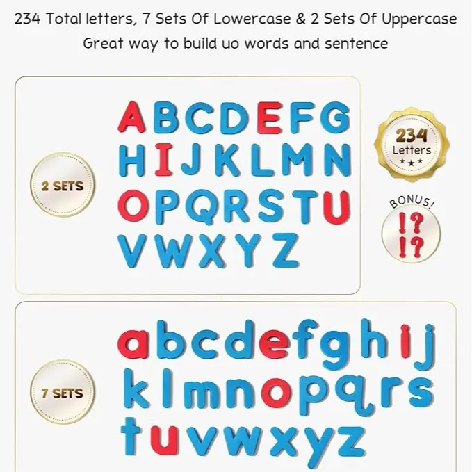 238 PCS Red and Blue