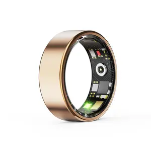 Smart Ring Fitness Tracker, Steps, Distance, Calories, Sleep Tracking, Exercise Monitoring, Compatible with iPhone Android, IP68 Waterproof, Smart Jewelry, Accessories, Gift for Women Men ring smart