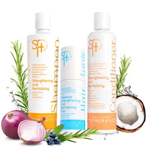 (3 in 1) Biotin, Onion,Rosemary Shampoo, Conditioner and Tonic for Hair Growth Set