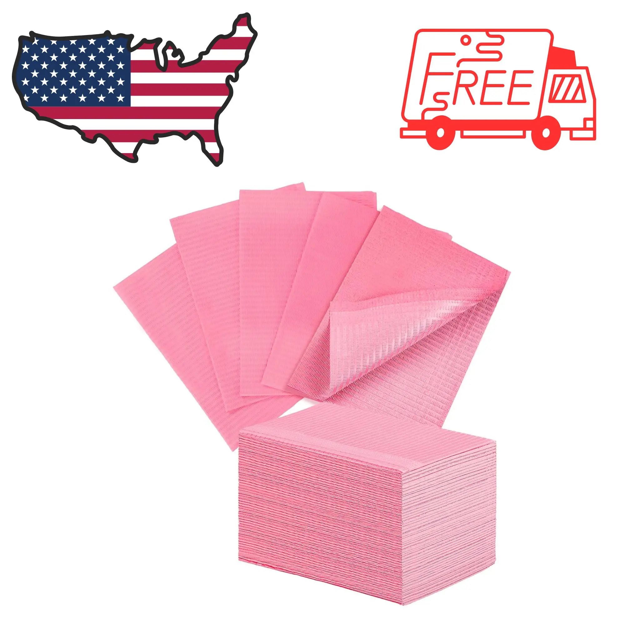 40pcs Disposable Nail Mats, Nail Desk Protection