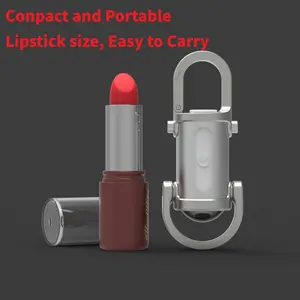 EDC Flashlight Keychain Tiny and Portable Flashlight 1200 Lumens USB-C Rechargeable Work Light Key Ring Pendant LED Flashlight Recharging Cell Phone Hold Up to 165 lbs with Emergency SOS for Searching Hiking Activities Survival Outdoor Gadgets