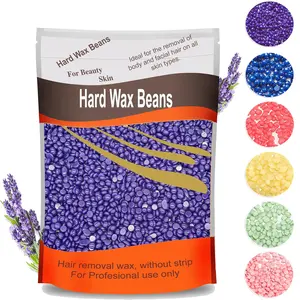 300G Hard Wax Beads For Hair Removal,Hair Removal Wax Beads for Face and body,At Home Waxing Bead For All Skin Types