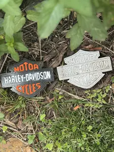 Harley Davidson Garden Stone