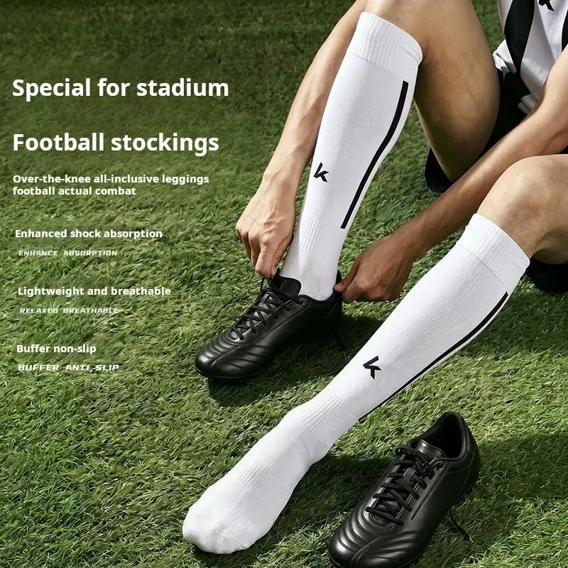 Professional Compression Knee-High Soccer Socks - Non-Slip Sports Socks for Running, Training